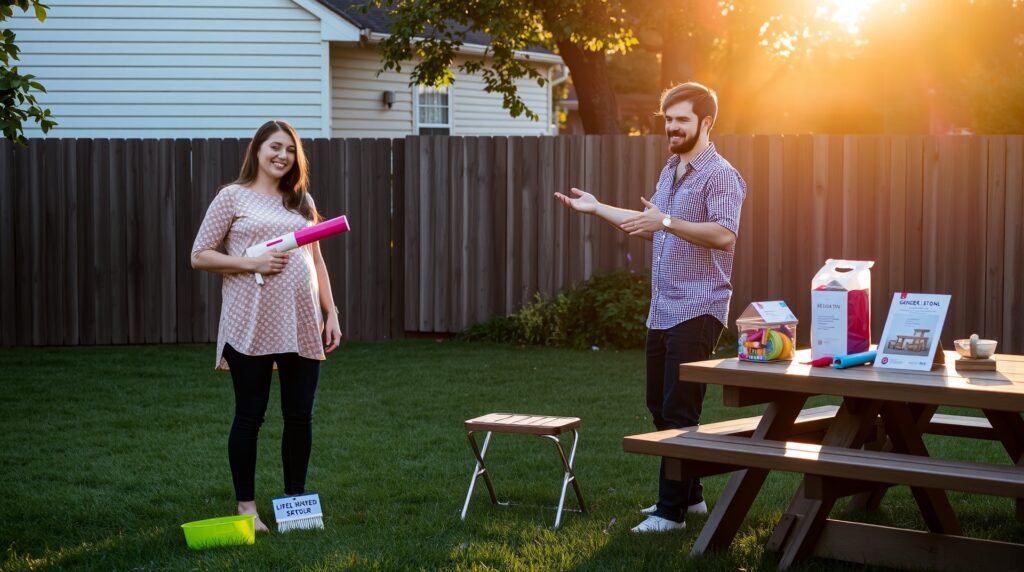 gender reveal confetti cannon