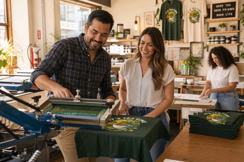 custom tea shirts