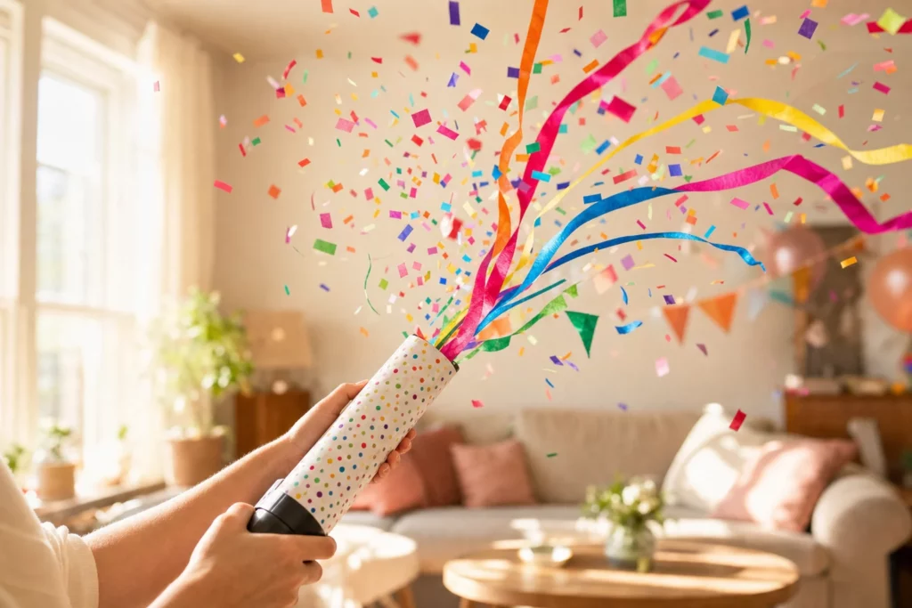 confetti cannon