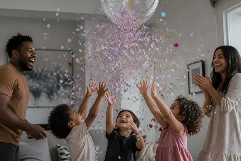 confetti for birthday party ideas