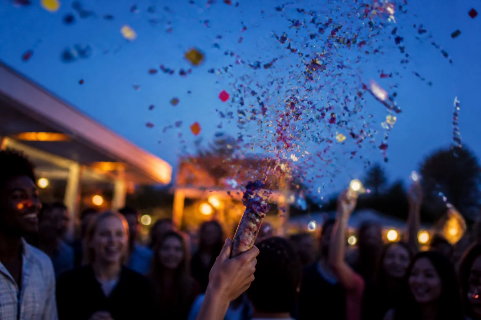 use confetti for events