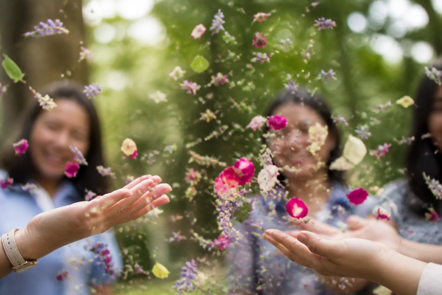 Confetti alternatives for celebrations