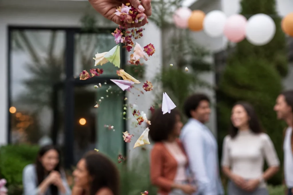 Unique confetti ideas for celebrations