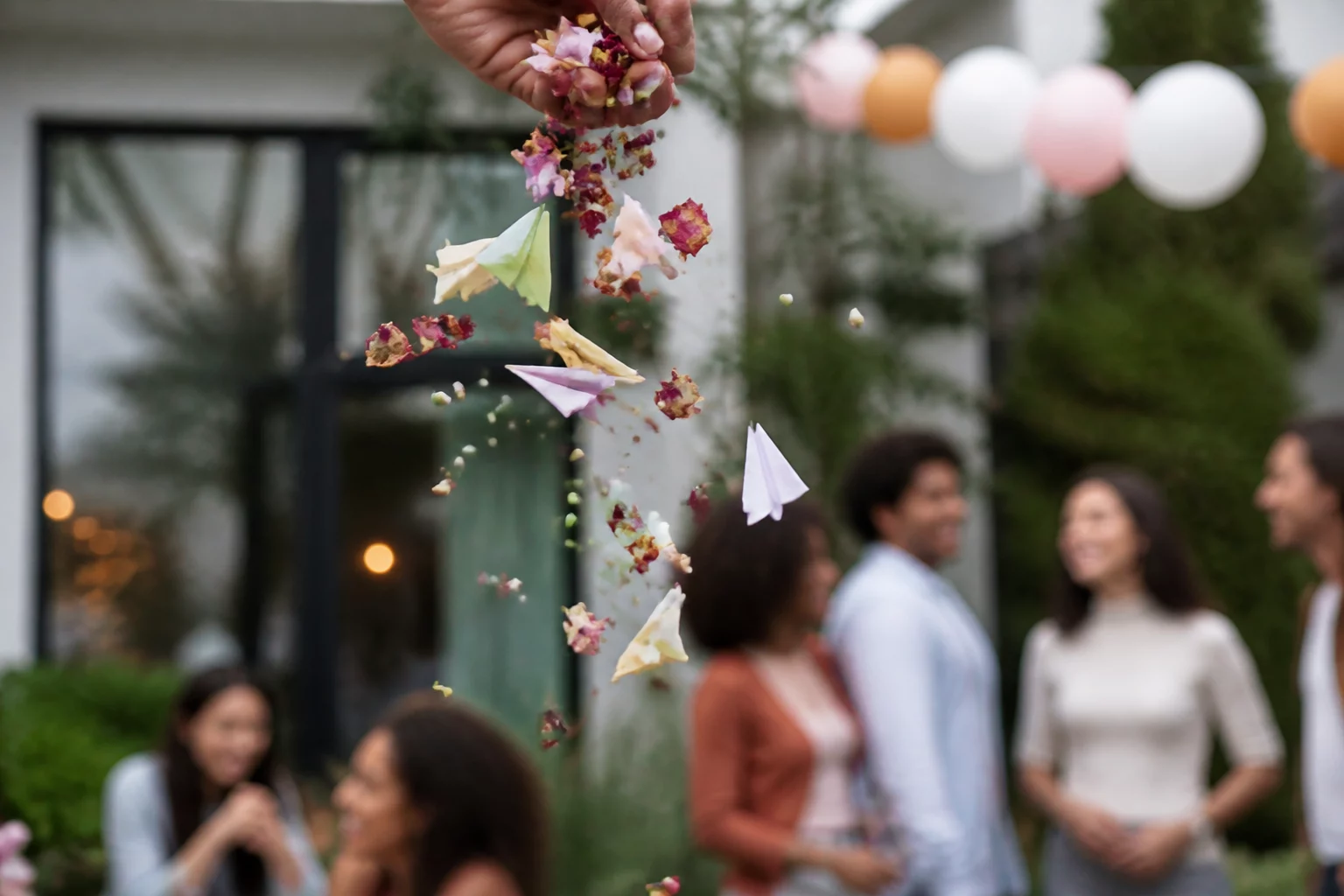 Unique confetti ideas for celebrations