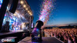 1500W LED Confetti Blower Machine with RGB Lights, DMX and Remote Control - Image 7