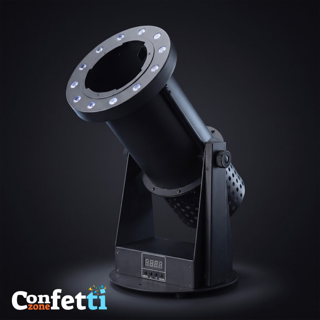 LED Confetti Blower Machine with RGB Lights