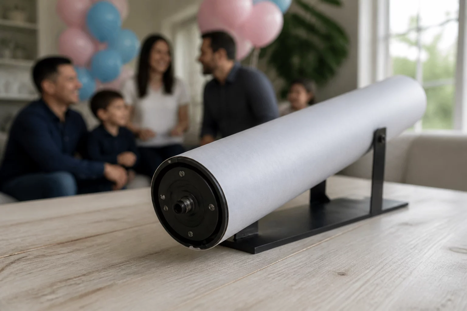 confetti cannon gender reveal