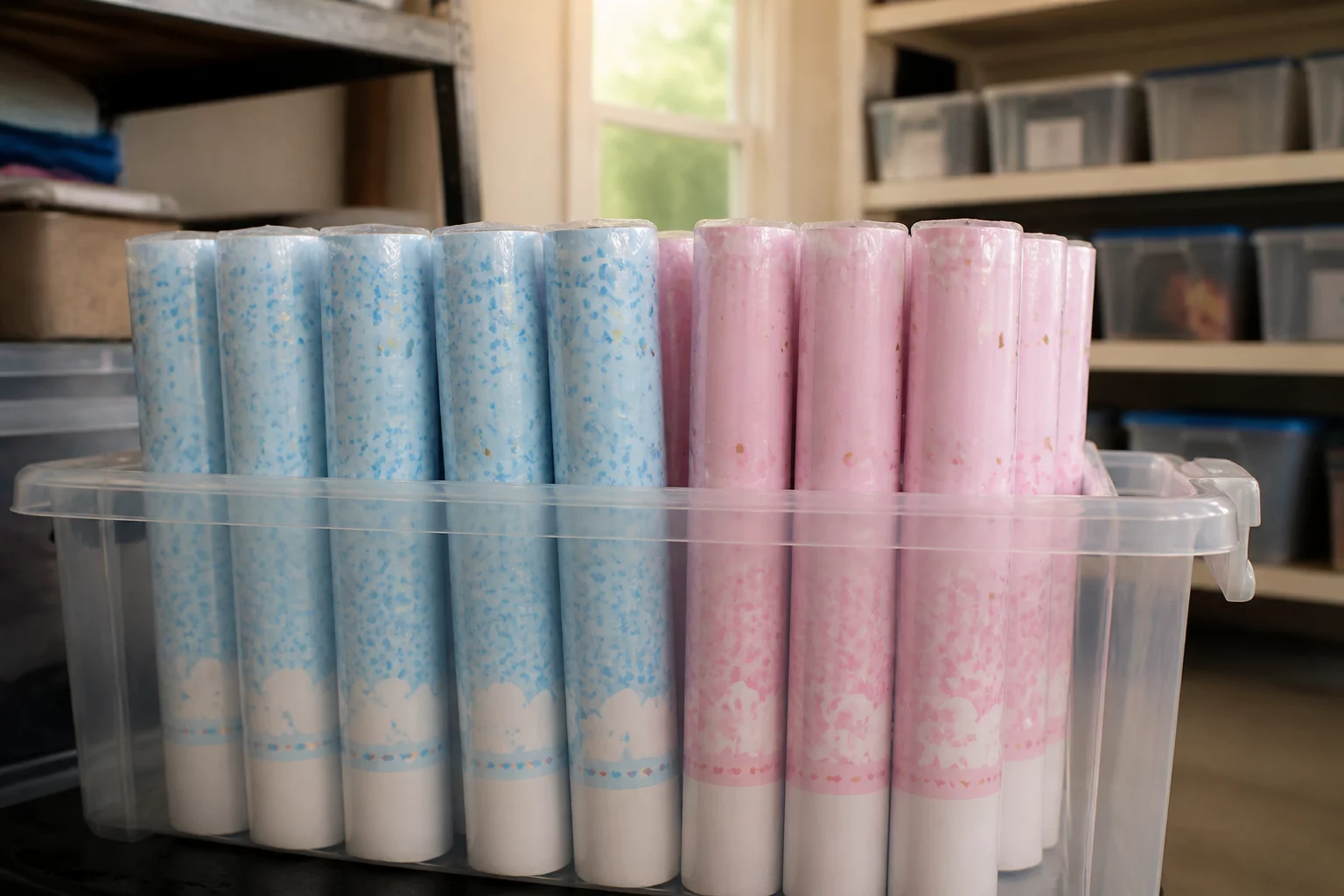 confetti cannon gender reveal