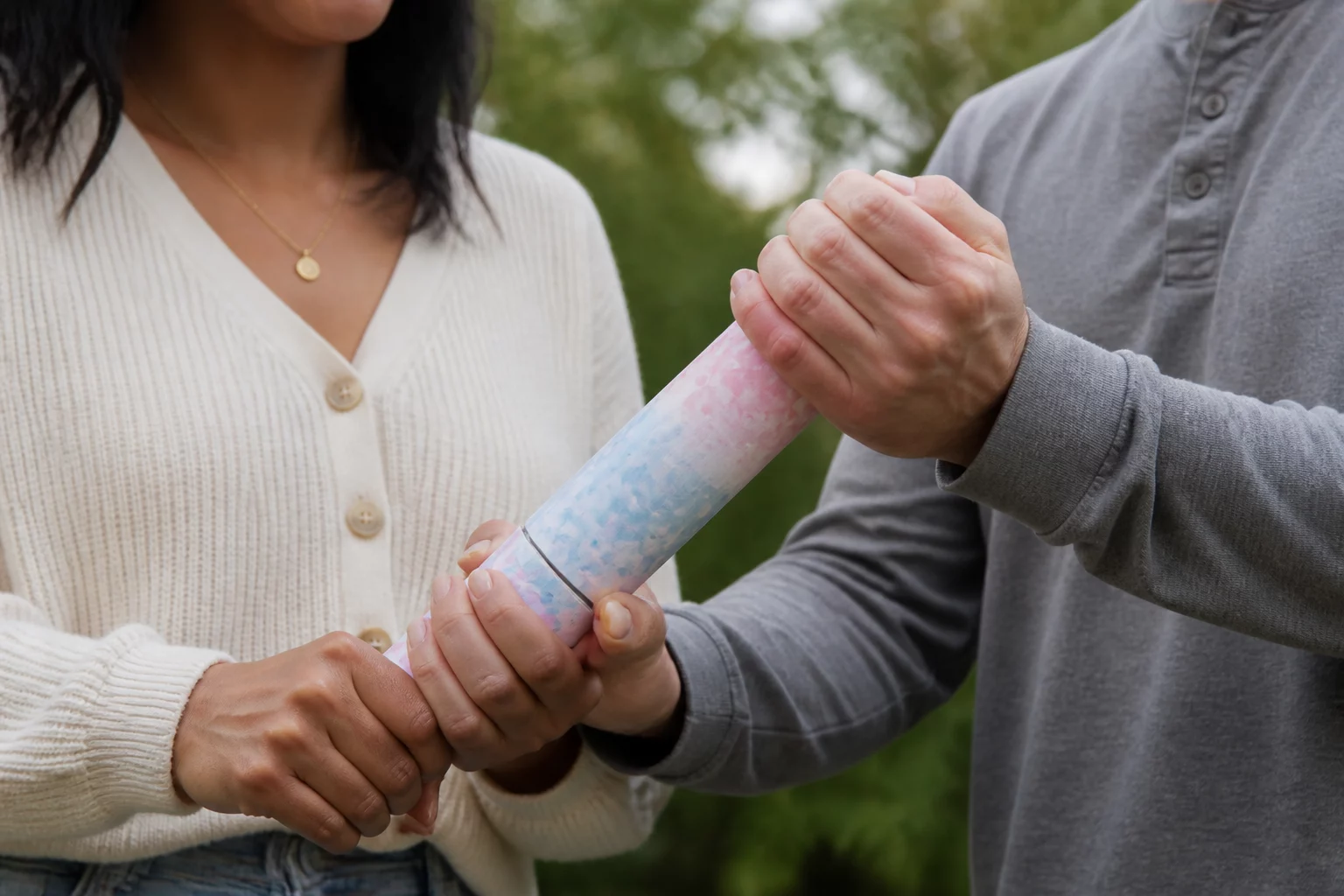 confetti cannon gender reveal