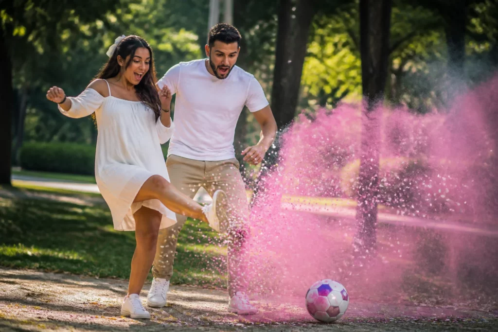 confetti cannon gender reveal