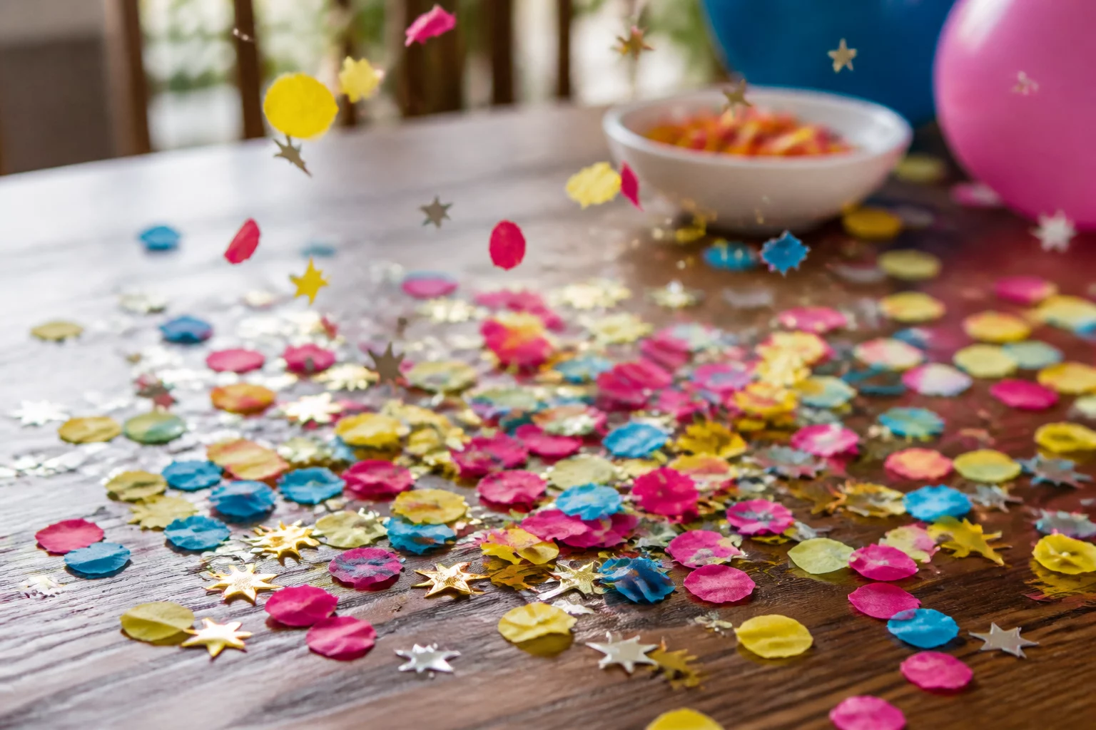 confetti options for birthday parties