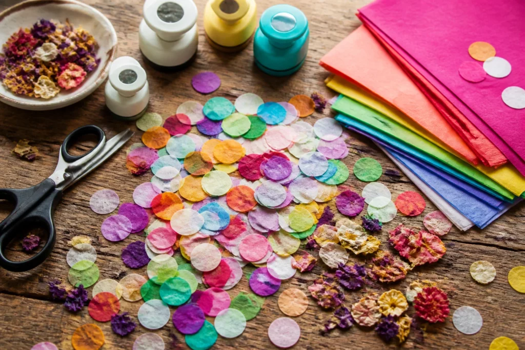 DIY confetti ideas for parties