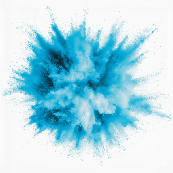 Blue Electric Powder Cannon 32 inch Celebration Popper