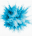 Blue Electric Powder Cannon 32 inch Celebration Popper