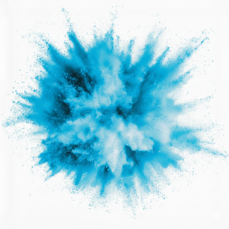 Blue Electric Powder Cannon 32 inch Celebration Popper