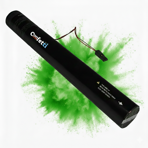 Green Electric Powder Cannon 32 inch Celebration Popper