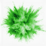 Green Electric Powder Cannon 32 inch Celebration Popper Powder