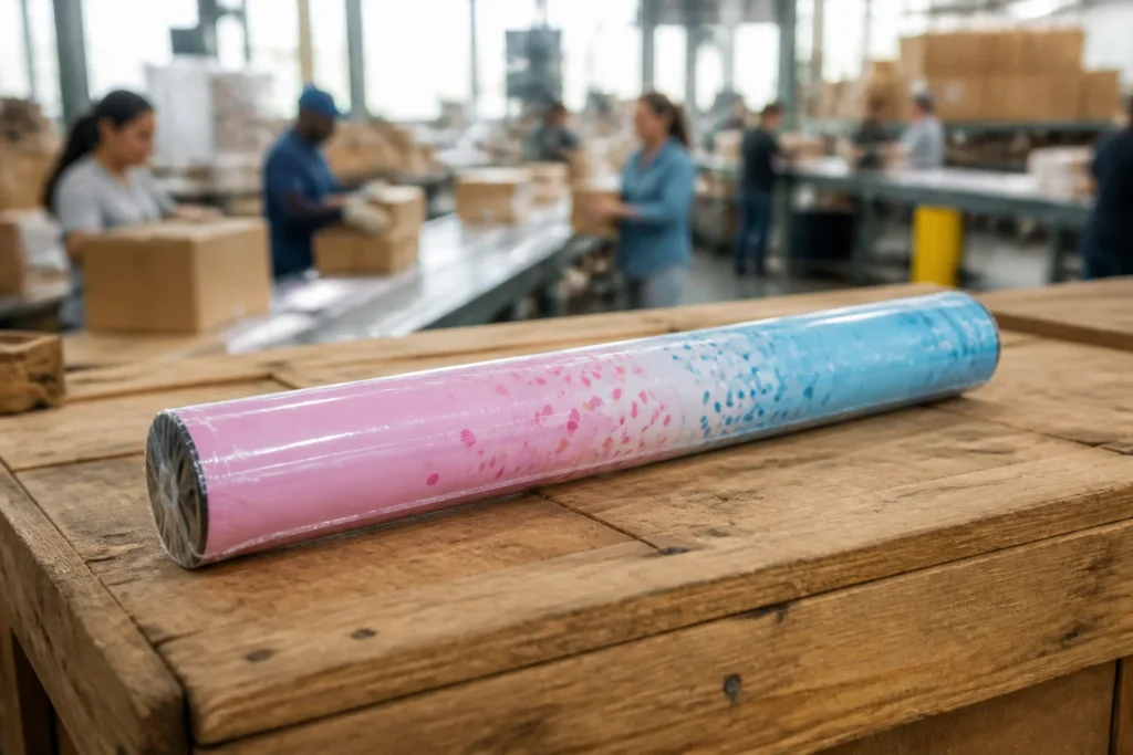 gender reveal confetti