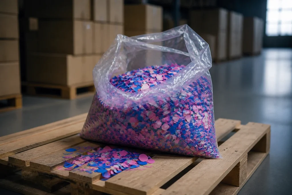 gender reveal confetti